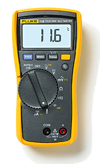 Fluke 116C 溫度及微安電流測(cè)量HVAC萬(wàn)用表